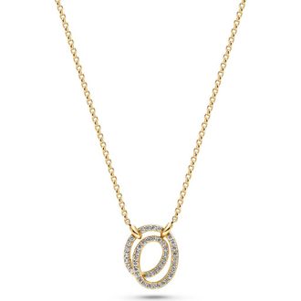 Sif Jakobs Jewellery Necklace Spirale Due in 18K Gold Plated at Nordstrom