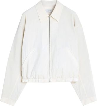 Christophe Lemaire Giacca con zip - Bianco