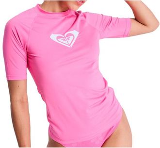 Roxy Whole Hearted S/S Lycra f&uuml;r Damen | rosa