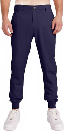 Redvanly Halliday Pull-On Jogger In Midnight Navy