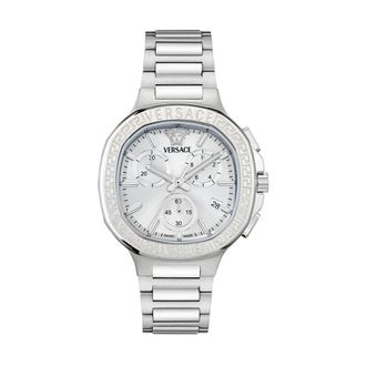 Versace Watches - Dames - Horloges - Wit - ONE Size - Accessoires
