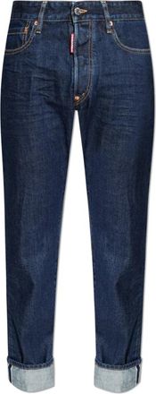Dsquared2 Tomboy Jeans - Heren - Loose Fit Jeans - Blauw - L - Katoen - Jeans