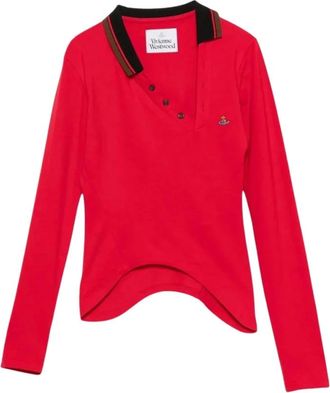 Vivienne Westwood Mujer, Camisetas, Rojo, Talla: S
