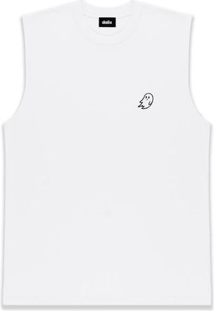 Dalix Ghost Midweight Jersey Tank in White at Nordstrom, Size Xx-Large