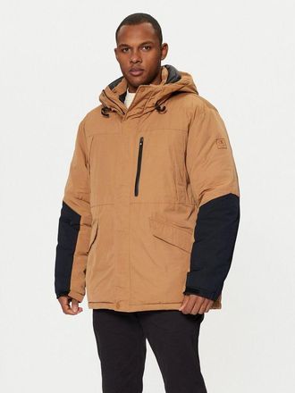 Champion Brown Polyester Mens Parka