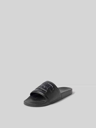 Dsquared2 Slides mit Label-Pr&auml;gung in Black, Gr&ouml;&szlig;e 40