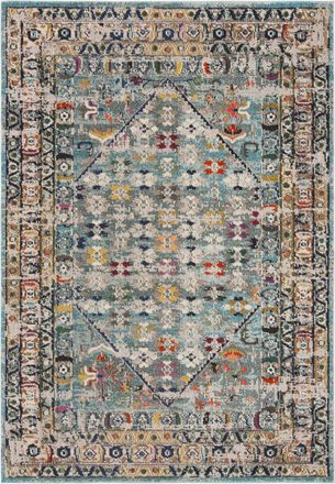 Safavieh Alfombra azul/gris 155 x 231 cm