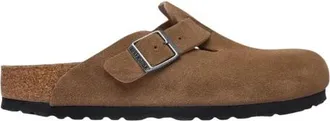 Birkenstock Boston Narrow Fit - Heren - Klompen - Bruin - 44 EU - Leer - Schoenen
