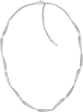 Calvin Klein Collar De Acero Inoxidable Con Colgantes Alargados