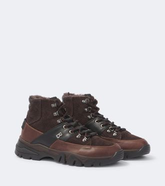 Bogner Copper Mountain suede lace-up boots