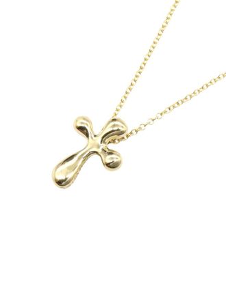 Tiffany & Co. Tiffany & Co 18K Tiffany & Co Cross Necklace (Authentic Pre-Loved)