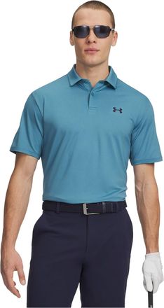 Under Armour Ademend sportpoloshirt voor heren (Blauw)