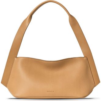 Shinola Small Derby Leather Shoulder Bag in Honey at Nordstrom
