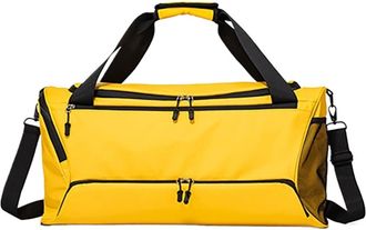 Generic Compatible For Travel Duffel Handbag Dry Wet Outdoor Business Trip Short Distance Shoulder Bag Large Fitness Gym Yoga Sports Luggage Tote Pack(Type B)