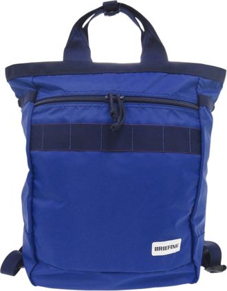 Briefing Blue Nylon Tote Bag (Pre-Owned)
