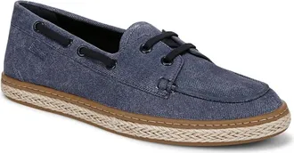 Vionic Bay Loafers Womens Dark Denim Leather Slip On Comfort Shoes ZOGG1818