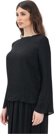 A|X Armani Exchange Mujer, Blusas y Camisas, Negro, Talla: S