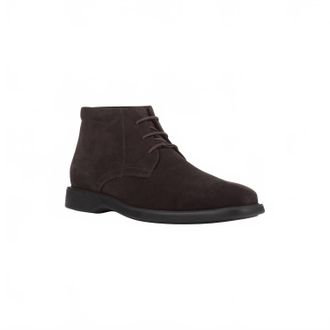 Geox Mens Suede Chukka Boots In Coffee