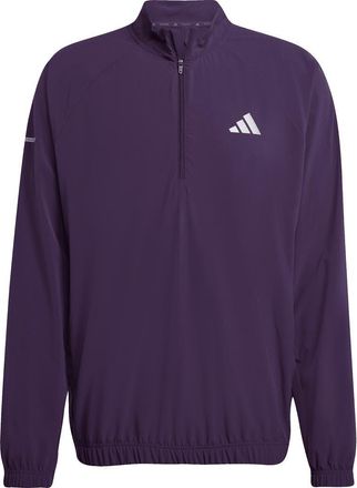 adidas Essentials Woven Half Zip Jacket in Aurora Plum at Nordstrom Rack, Size X-Large