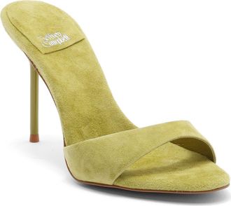 Jeffrey Campbell Ce-Soire Slide Sandal in Chartreuse Suede at Nordstrom, Size 5.5