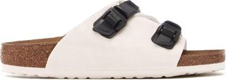 Birkenstock Zürich Tech suede sandals - men - Polyethylene vinyl acetate (PEVA)/Suede/Suede - 45 Regular - White