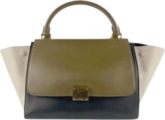Celine Pre-owned Handbags, female, Multicolor, Size: ONE SIZE Pre-owned Vintage Leather Handbag