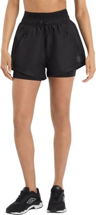 Umbro Dames/Dames Pro Training Shorts (Zwart)