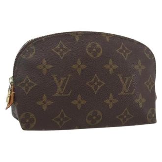 Louis Vuitton Pre-owned Vintage Canvas Tas - Dames - Vintage Tassen - Bruin - ONE Size - Vintage