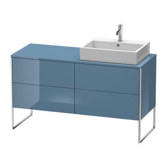 Duravit Mueble Bajo Lavabo Xsquare 778x1400x548m Con Iluminaci&oacute;n Azul Piedra Brillante Re