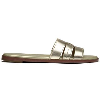 Cole Haan Womens Flynn Sandals - Gold Leather - Size UK 4