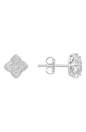 Effy Diamond Earrings in Silver/Diamond at Nordstrom Rack