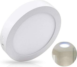 Trade Shop Trade Shop Traesio - Trade Shop - Panel De Techo Led Light Cold 12w Round Square - Ronda