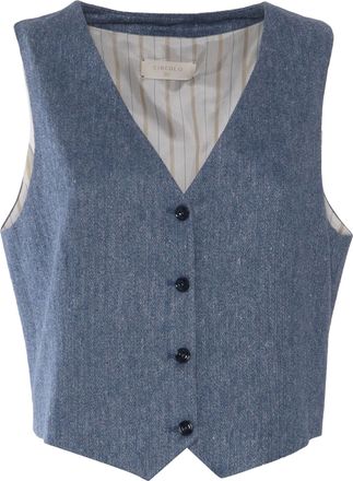 Circolo 1901 Gilet Lino Cotone