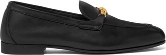 Versace Medusa leren loafers - Zwart
