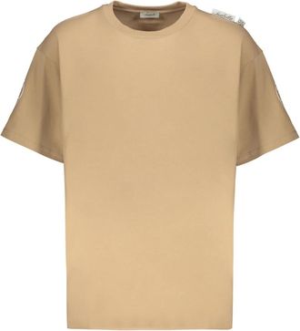 Isabella 1985 Cotton T-shirt - Heren - T-shirts - Beige - M - Katoen - Tops