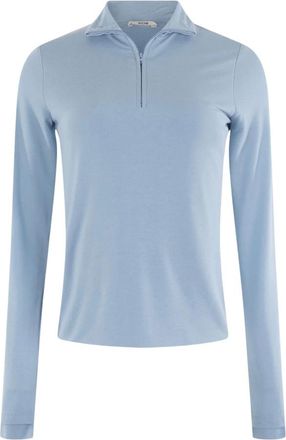 Moscow Tops, Dames, Blauw, 2Xl, Polyester, Longsleeve T-shirt