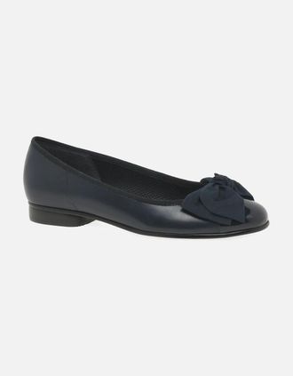 Gabor Womens Amy Womens Ballerina Pumps - Black - Size: 6.5