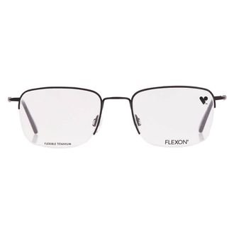 Flexon Demo Square Mens Eyeglasses FLEXON H6041 001 52