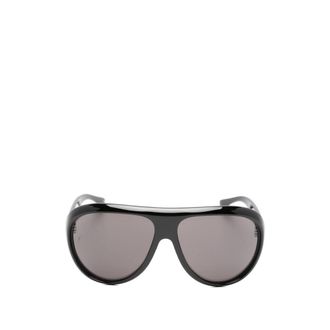 Gucci Logo-lettering Pilot-frame Sunglasses