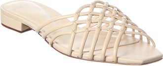 Alexandre Birman Linda Tresse Leather Flat