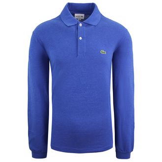 Lacoste Klassiek Fit Heren Blauw Poloshirt
