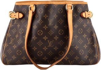 Louis Vuitton Brown Monogram Canvas Batignolles Horizontal (Authentic Pre- Loved)