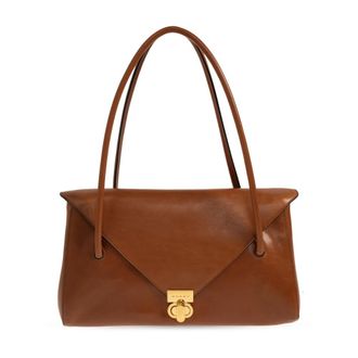 Marni Dames, Tassen, Bruin, Maat: ONE Size Katoen