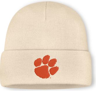 Nike Clemson Nike Mens College Cuffed Beanie in Brown | N41C15ACLN-M4T