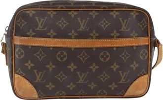 Louis Vuitton Pre-owned Cross Body Bags, female, Brown, Size: ONE SIZE Pre-owned Vintage Monogram Canvas Crossbody Bag