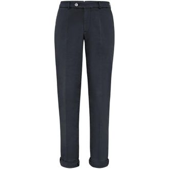 Brunello Cucinelli Anthracite Tailored Trousers With Cuffs, Brand Size 56 (US Size 40)