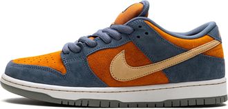 Nike Nike SB Dunk Low Pro Light Carbon in Sesame and Monarch