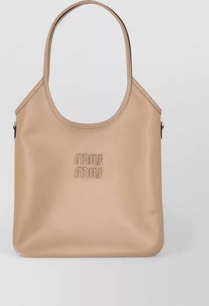 Miu Miu calf leather tote bag