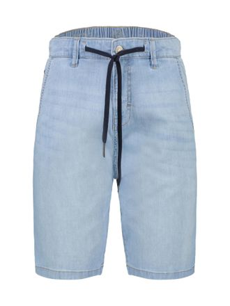 Lerros Bermudas LERROS Denim Bermuda, leicht und bequem, Herren, Gr. 31, blau (light blau used wash), 99% Baumwolle, 1% Elasthan, Hosen Bermudas