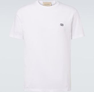 Valentino VLogo cotton jersey T-shirt